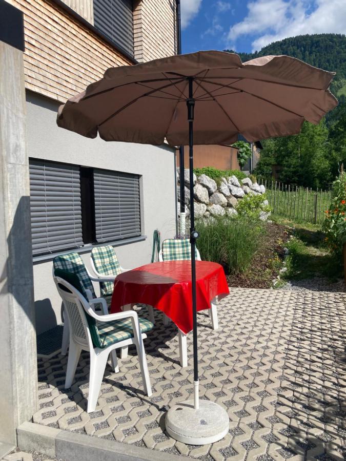 Ferienwohnung Grunholz Andelsbuch Bagian luar foto